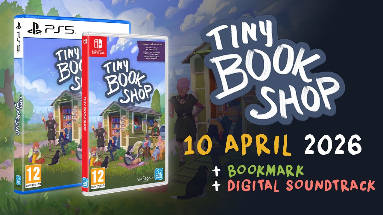 Tiny Bookshop | Physical Release Date Announcement
