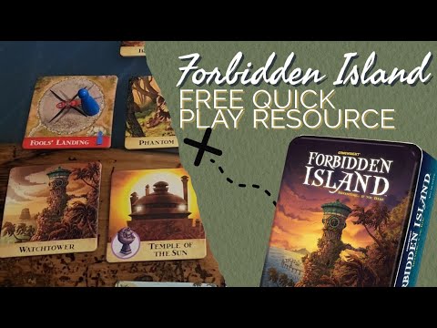 Forbidden Island: Set Up and Walkthrough