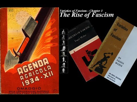 Varieties of Fascism - Chapter 3 (The Rise of Fascism)