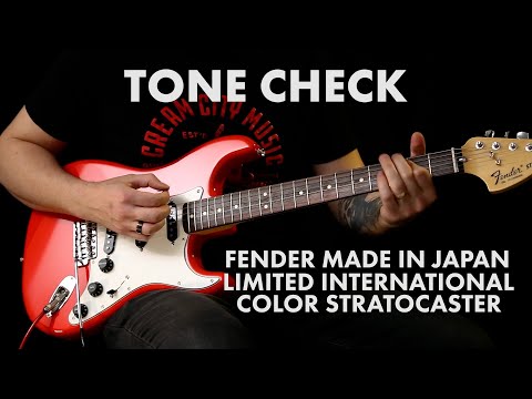 Fender MIJ Limited International Color Stratocaster 2022 - Morocco Red - Made in Japan image 15