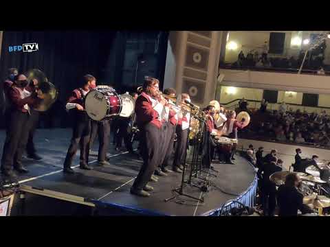 Stage Shot Short - UMASS Amherst Minuteman Band @ "The Plymouth Show" 2021 - BFDTV