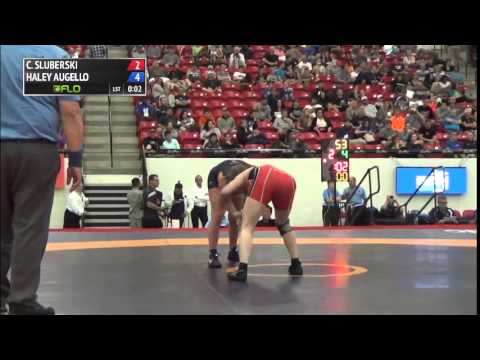 53 kg SF - Carlene Sluberski (TMWC) vs Haley Augello (NYAC)