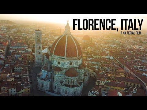FLORENCE- A 4K Aerial Film of Italy Video