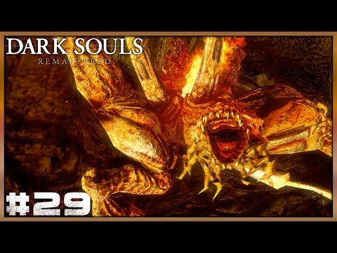 Dark Souls My Face Munched Off! Centipede Boss and Demon Fire Sage Walkthrough Part 29