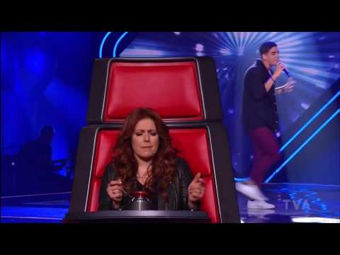 JACE Carrillo at The voice Canada edition