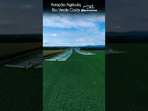 RIO VERDE GOIÁS, PROJETO VISÃO AÉREA - AVIAÇÃO AGRÍCOLA.