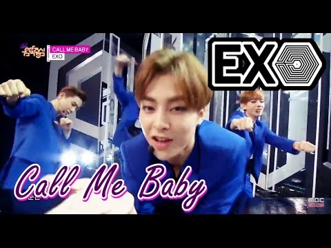 (ENGsub)[Comeback Stage] EXO - CALL ME BABY, 엑소 - 콜 미 베이비, Show Music core 20150404