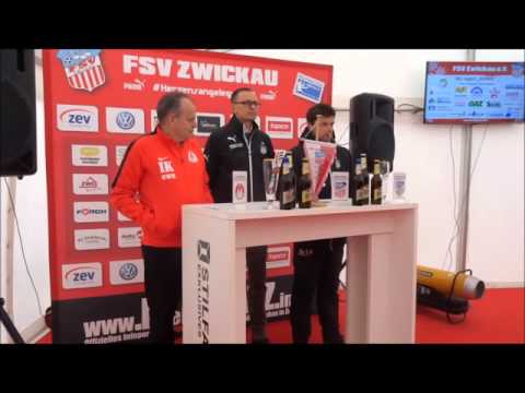 Pressekonferenz: FSV Zwickau - Optik Rathenow