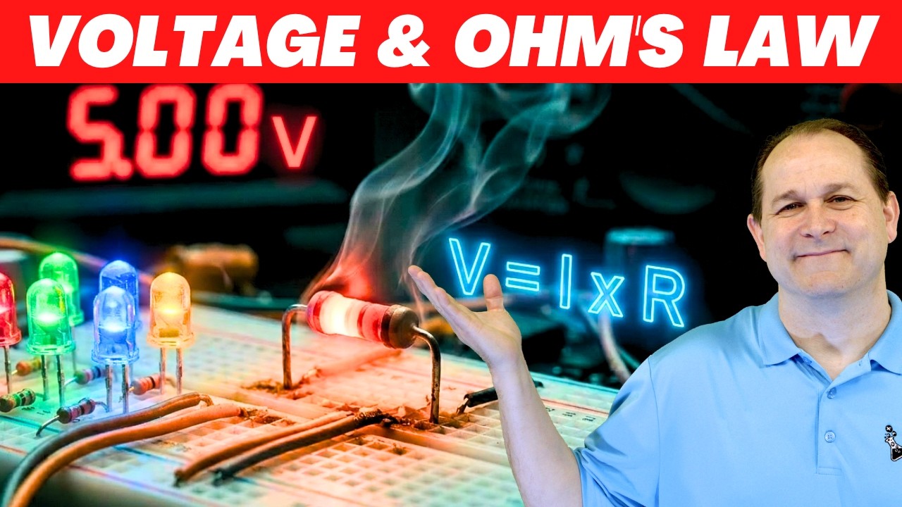 Intro to Ohm's Law & Deeper Look at Voltage in Circuits