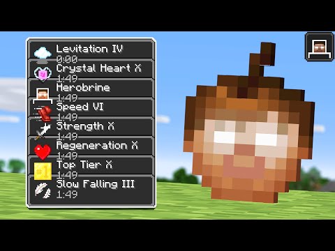 Minecraft but there are Custom Apples...