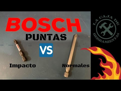 Regular bits vs. Bosch impact bits
