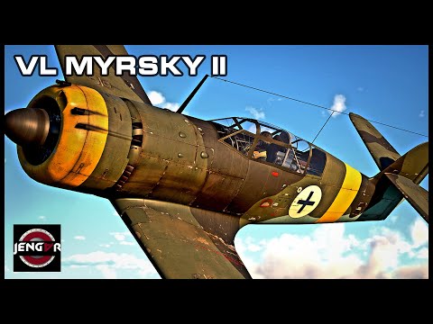 NIGHTMARISH RUDDER! VL Myrsky II - Sweden/Finland - War Thunder Review!