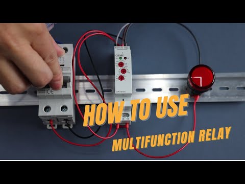 How to use multifunction time relay | demonstration of 10 functions