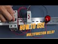 How To Use Multifunction Time Relay Demonstration Of 10 Functions