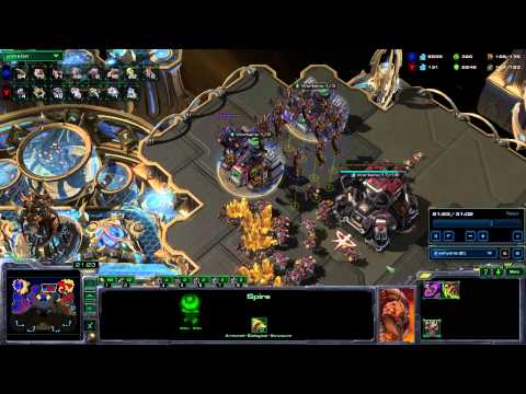 HoTS Replay Cast ZvT MrJoe Vs Gileon