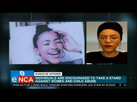 Today marks the start of '16 Days of Activism for No Violence Against Women and Children'