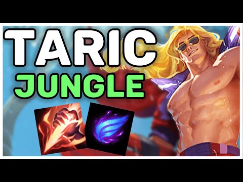 OFF META JUNGLER YOU NEED TO TRY - TARIC JUNGLE JUNG JG BUILD GUIDE RUNES SEASON 12 S12