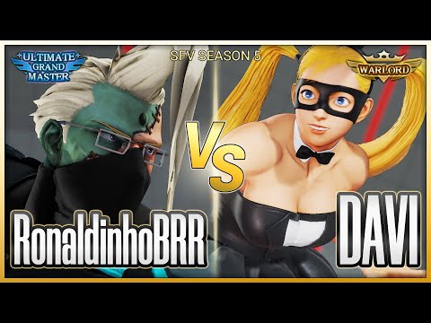 [SFV] RonaldinhoBRR Nash vs DAVI Mika