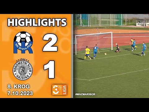 Highlights: DRAVA PTUJ 2 : 1 HAJDINA | 3. SNL-Vzhod