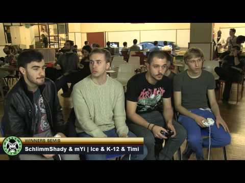 OF - mYi | Ice + SchlimmShady Vs. Timi + K-12 - Winners Semis - Super Smash Bros. Melee Doubles