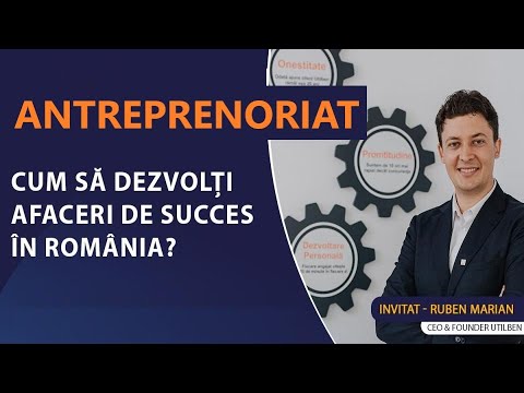 , title : 'ANTREPRENORIAT - Cum să dezvolți afaceri de succes în România? Antreprenor - Ruben Marian'