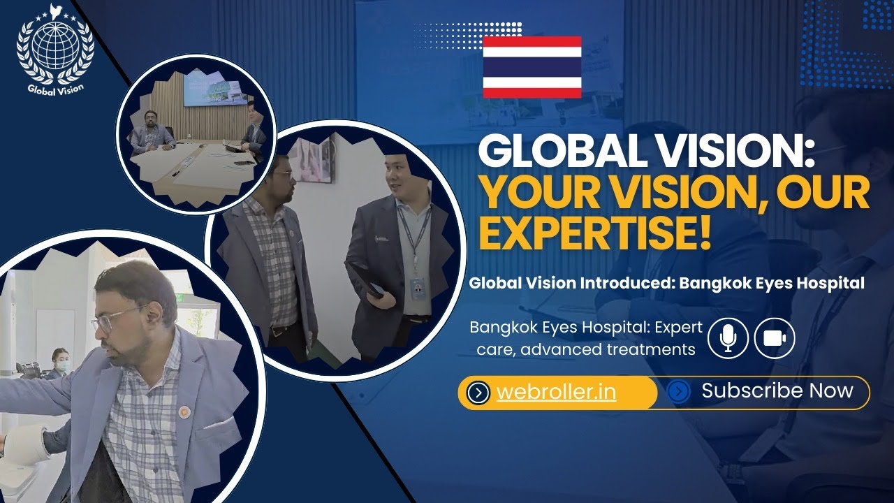 Webroller meeting with the Director of Bangkok Eye Hospital