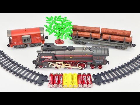 Unboxing Steam Train Set, RC Bus City Express, Police Car | ASMR Satisfying with Unboxing
