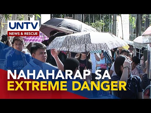 Pilipinas, nahaharap sa extreme danger levels ng heat index; HPA, lalong magpapainit – PAGASA