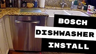 BOSCH DISHWASHER INSTALLATION AVOID THESE 3 MISTAKES