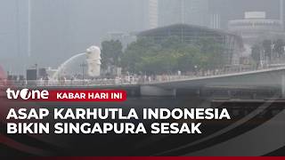 Singapura Terdampak Asap Karhutla, Warga dan Turis Keluhkan Gangguan Pernapasan 