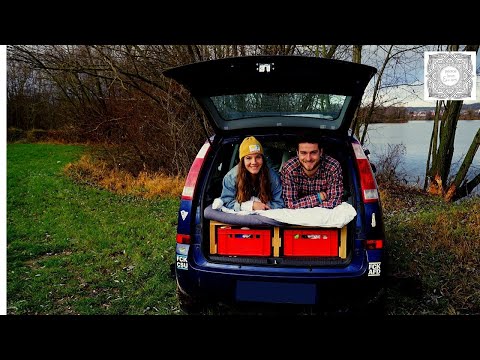 Opel Meriva für 40 € zum Camper umgebaut