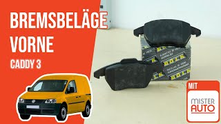 Youtube thumbnail of video "Wie Caddy 3 Bremsbeläge vorne wechseln 🚗"