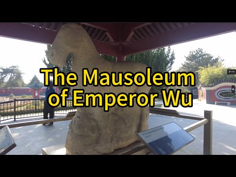 Maoling Mausoleum of the Emperor Wu in the Western Han Dynasty, China