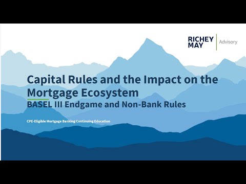 Capital Rule Changes  Refresher and Update Webinar September 27, 2023