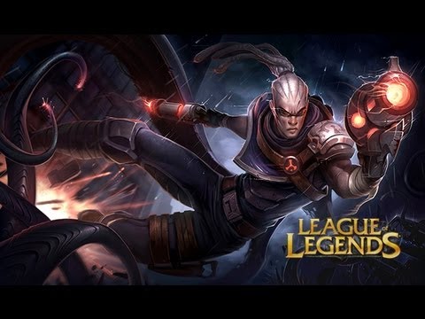 League of Legends - Hired Gun Lucian Full Bottom Lane Gameplay Commentary