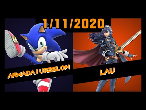 ECG Weekly 1/11/2020 - Winners Round 2 - Armada | UR2SLOW(Sonic) Vs. Lau(Lucina) - SSBU