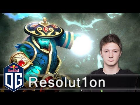 OG.Resolut1on Storm Spirit Gameplay - Ranked Match - OG Dota 2.