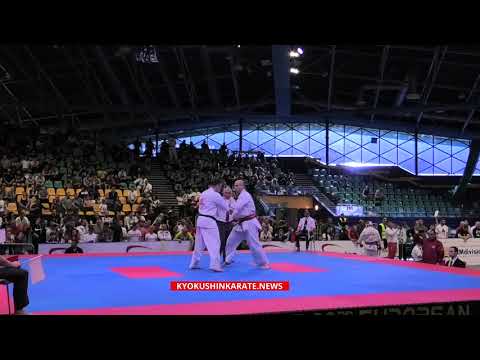 33rd EC IKO, 1/4  +90 Constantin Dogari (Moldova) - Ali Zeghbab (France)