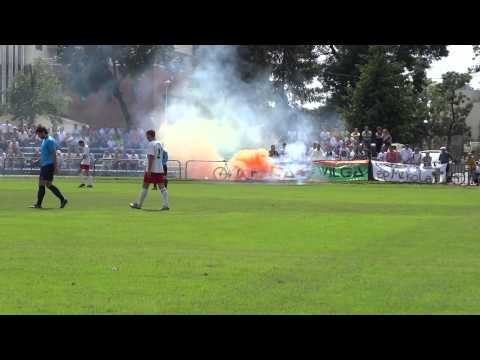 Piro w sektorze gości. Wilga II Garwolin - Amur Wilga 3:0. 16.06.2013