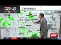 First Alert Forecast: Calm now, rain chances return soon
