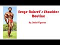 Serge Nubret S Shoulder Routine Muscle Digest Article 1980