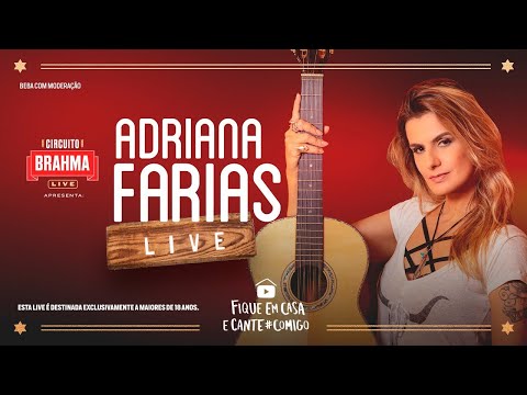 Adriana Farias | LIVE OFICIAL | Casa dos Caipiras #FiqueEmCasa #CanteComigo