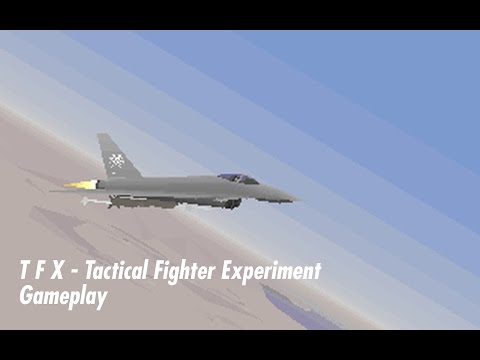 [PC DOS] TFX - Tactical Fighter Experiment - Gameplay