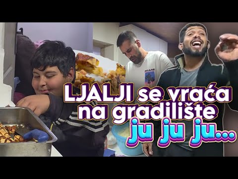 Slano i Slatko vece u CAST POVRATKA LJALJIA версаћија NA GRADILISTE JU JU 🫡🤣