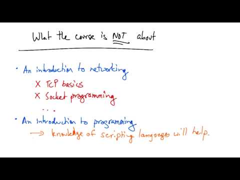 What the Course is NOT About Georgia Tech Network Implementation