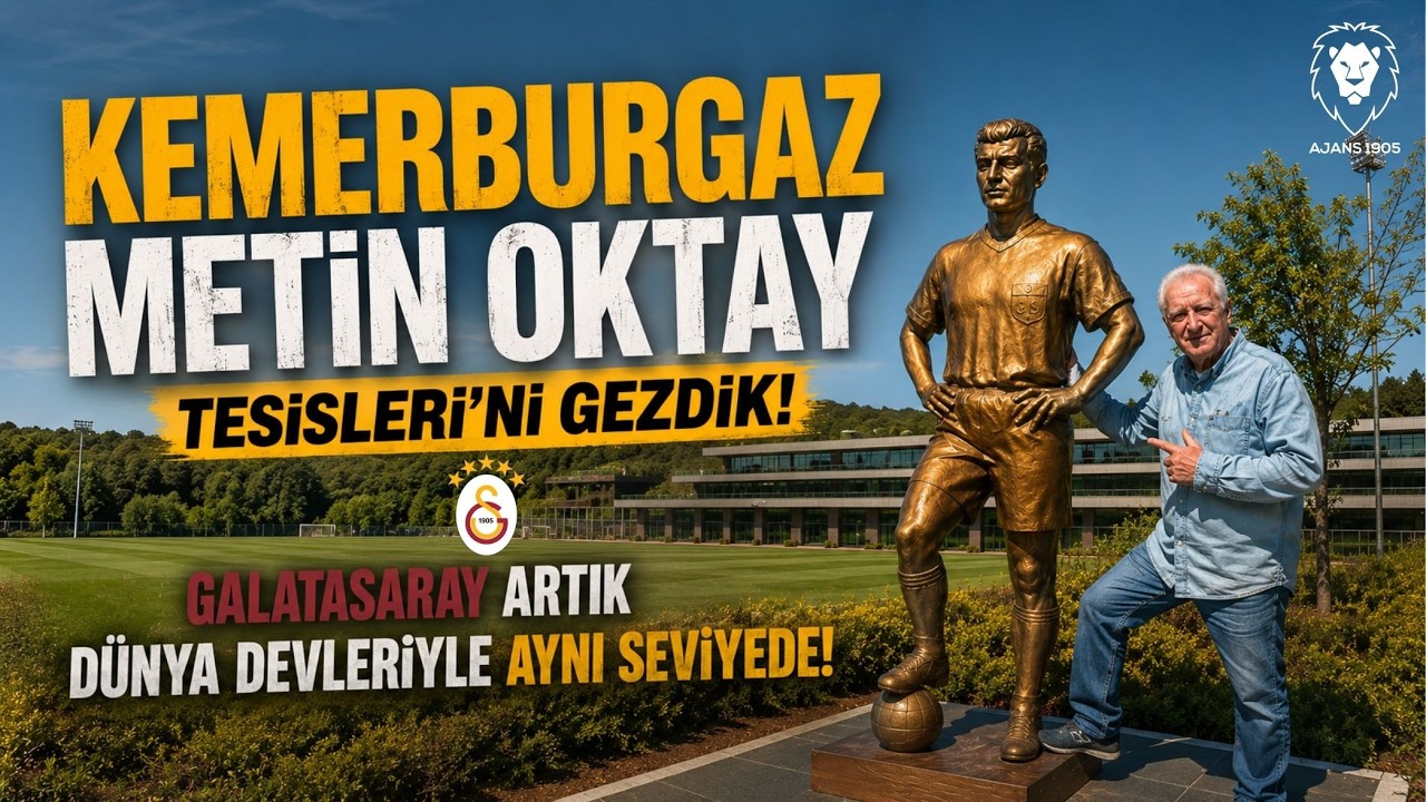 Kemerburgaz Metin Oktay Tesisleri'ni Gezdik! Galatasaray Artık Dünya Devleriyle Aynı Seviyede