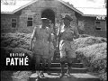 General Nicholson Visits Kenya 1953