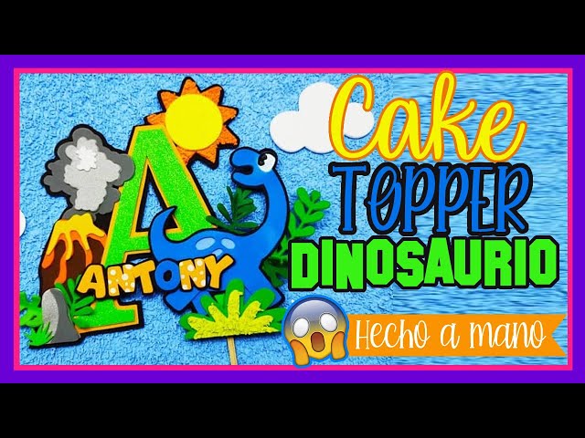 Vídeo relacionado con LIULINY 16 Piezas Dinosaurio Decoración para Tartas, Topper de Pastel de Cumpleaños de Dinosaurio, Decoraciones para Cake de Animales, para Tartas de Cumpleaños, Fiestas, Fiestas Temáticas Animales