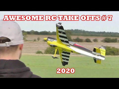 "AWESOME RC TAKE OFFS" 3D AEROBATIC TAKE OFFS # 7 - 2020