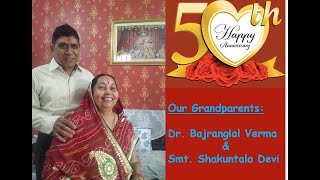 50th Anniversary wishes for Grandparents